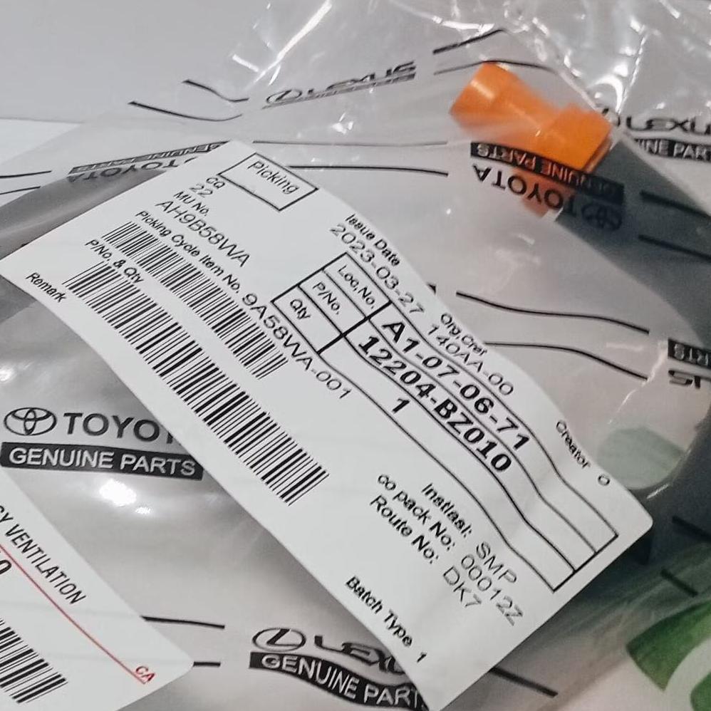 Selang Valve PCV+Valve PCV Original Toyota Avanza Xenia Rush Terios