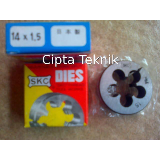 Snei Skc M14 x 1,5 Round Dies M14x1.5 Senei Senai Sney Snay Ulir Baut M14 Pitc 1,5mm Thread Die