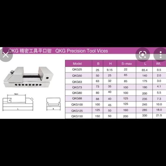Ragum Qkg 80 Milling Grinding Catok Qkg 80 Ragum Vmv Ragum Milling