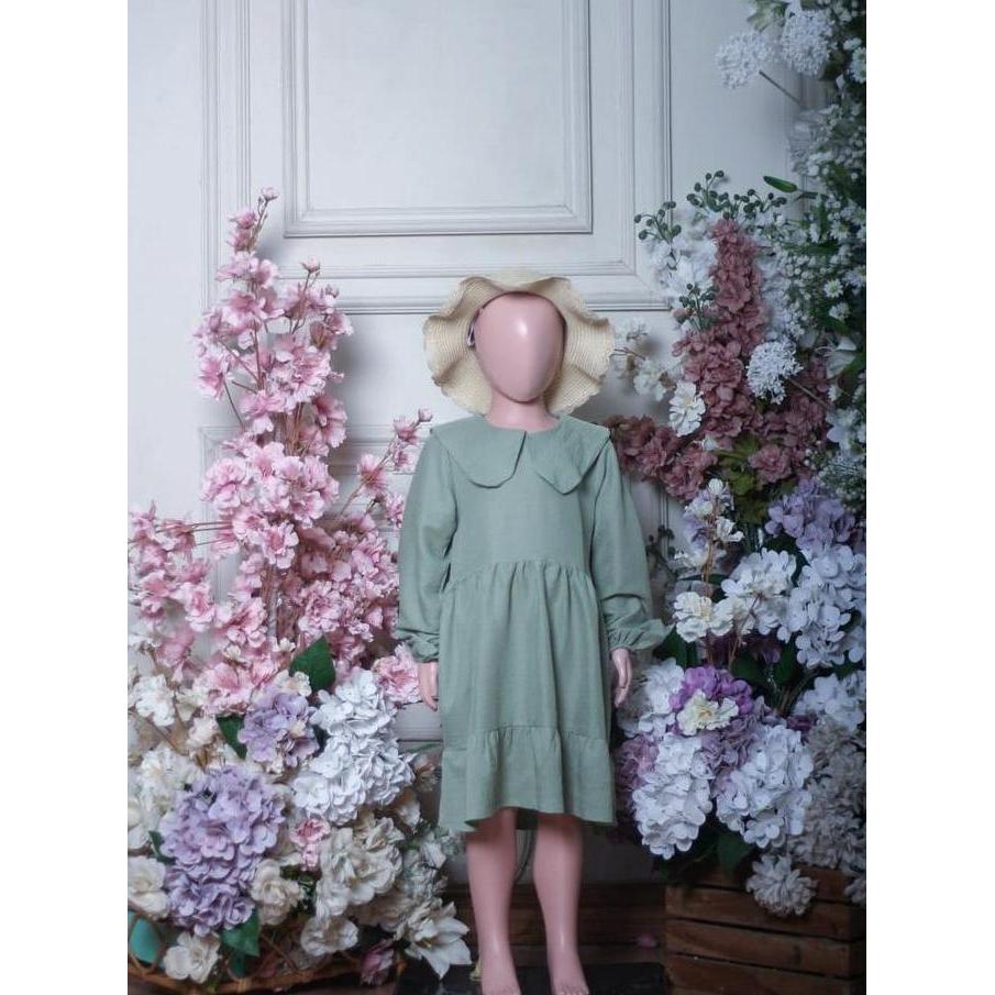 Tunik Anak Sage Green Tunik Bayi