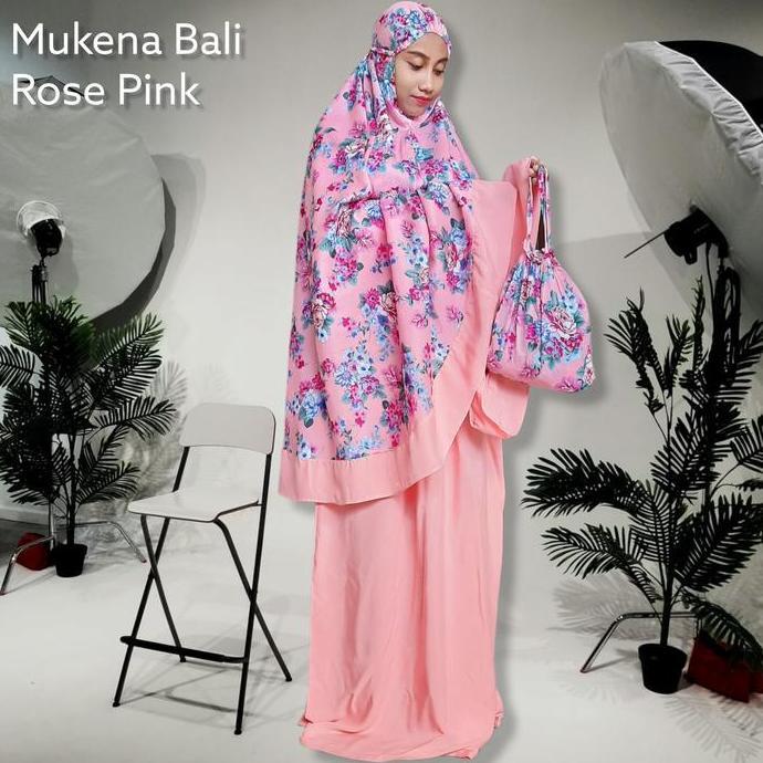 Mukena Couple Ibu dan Anak Atasan Katun Rayon