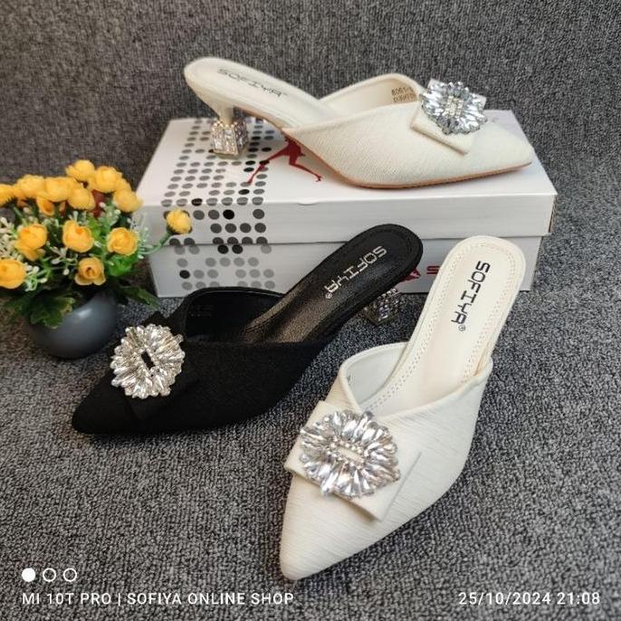 [BISA COD] SOFIYA ORI 8061 3 SEPATU BUSTONG HILLS/ SEPATU HEELS WANITA IMPORT IMPOR  HAK HIL 5CM/SEP