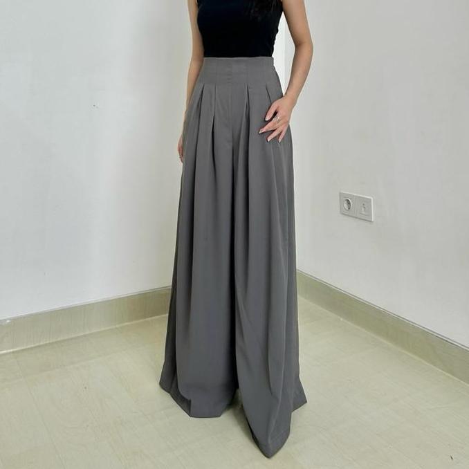 Faye - NAIRA PANTS  Kulot Wide Pants| Kulot Rok | Kulot Korea | Celana Premium Panjang | Oversize Ce