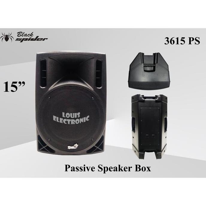 Speaker Pasif 15 Inch Black Spider 3615 PS 3615PS ( Sepasang ) 500Watt