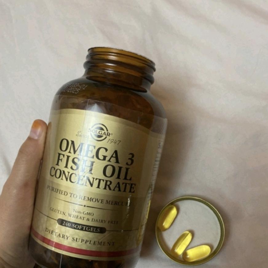 Solgar, Omega-3 Fish Oil Concentrate, 120 Softgels 2000 Mg Original