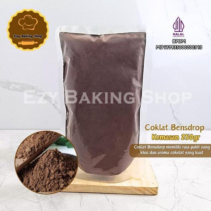 Coklat Bubuk 250gr - Coklat bubuk premium / Coklat Bensdrop Default