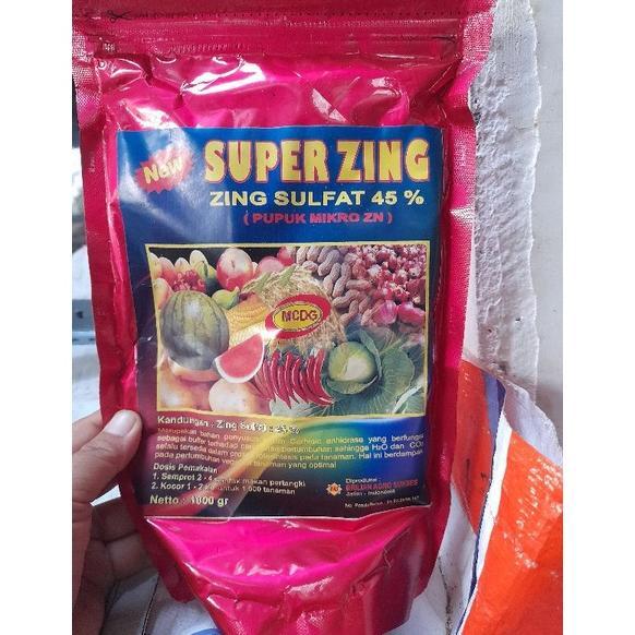 Promo Cod Ya Kak Pupuk Mikro Zn Super Zing New Zing Sulfat Zink Sulfat Zinc Sulfat 45% >>