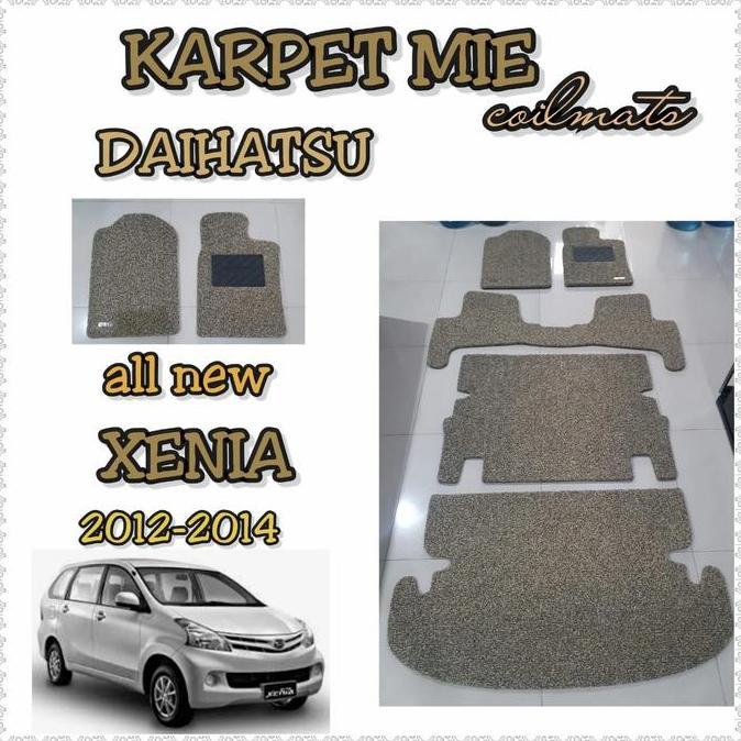 HARGA DISC - karpet mie bihun all new xenia / all new avanza 2012 - 2014