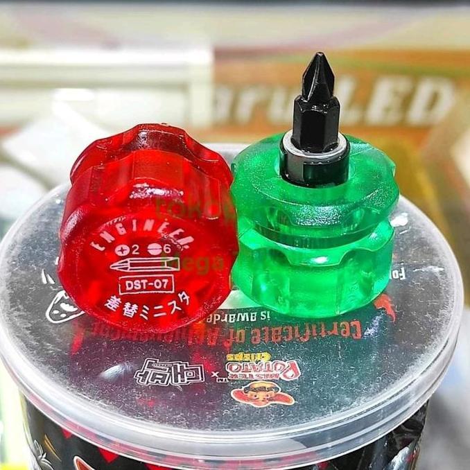 XAVIERY Obeng Bolak Balik Cebol DST-06/DST-07 Engineer Mini Reversible Driver