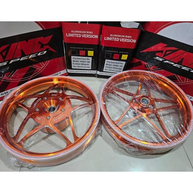 WINDOVSHOPID Velg X1R King Speed Vario 125 / 150 KingSpeed Aluminium CNC Made in Vietnam Original