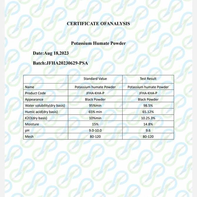 Asam Humat + Kalium ( Powder ) 25 Kg