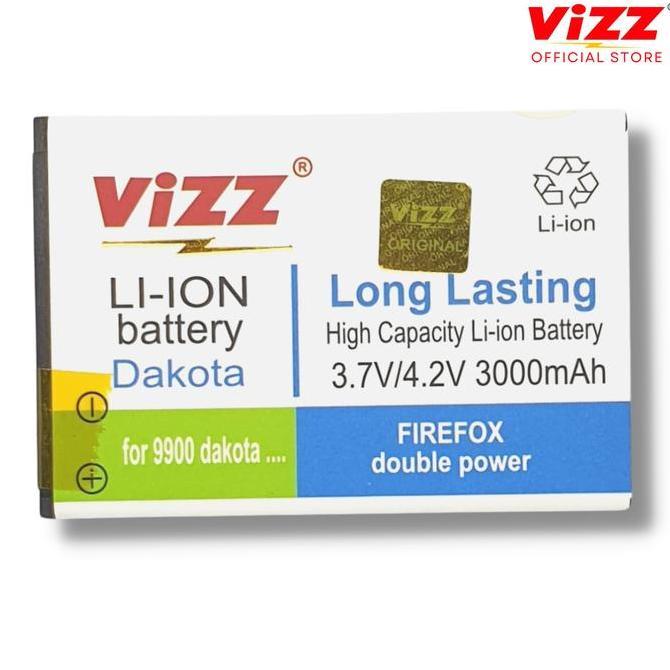 Vizz Baterai Double Power BlackBerry Dakota Original