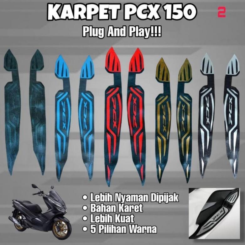 Karpet motor Honda PCX 150 / PCX 160 / bordes PCX 150 / karpet PCX 150 / PCX 150 / karpet alas motor