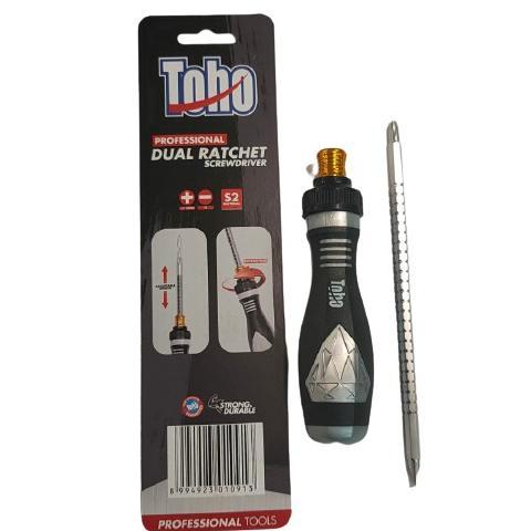 OBENG BOLAK BALIK TOHO DUAL RATCHET SCREWDRIVER 6"