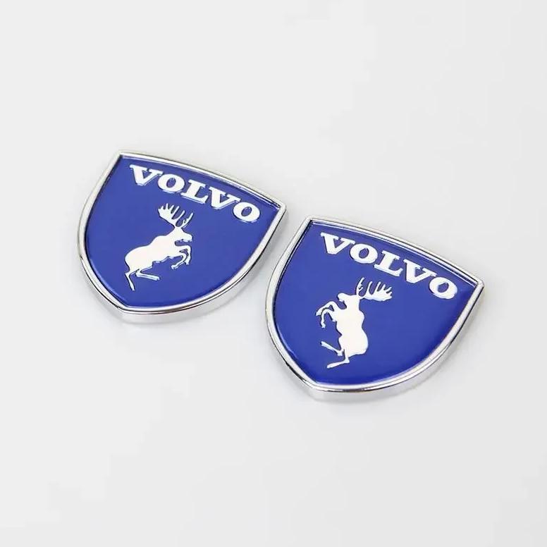 Volvo North Star Car Logo Elk Emblem Shield Tail Badgeor For Volvo XC90 XC70 XC60 V40 V50 V60 S50 S6