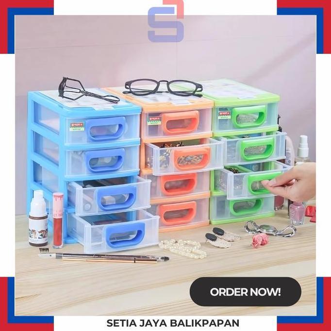 ] Rak /laci lion star 4 susun