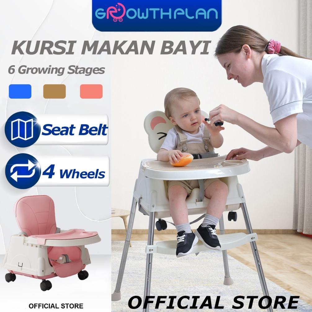 Kursi makan bayi multifungsi 6 in 1 meja makan makan bayi dan kursi kursi belajar anak-anak kursi ru