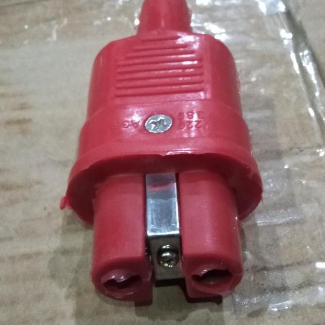 ,,,,,,,] Steker silicone/jack setrika/colokan aparat heater silikon