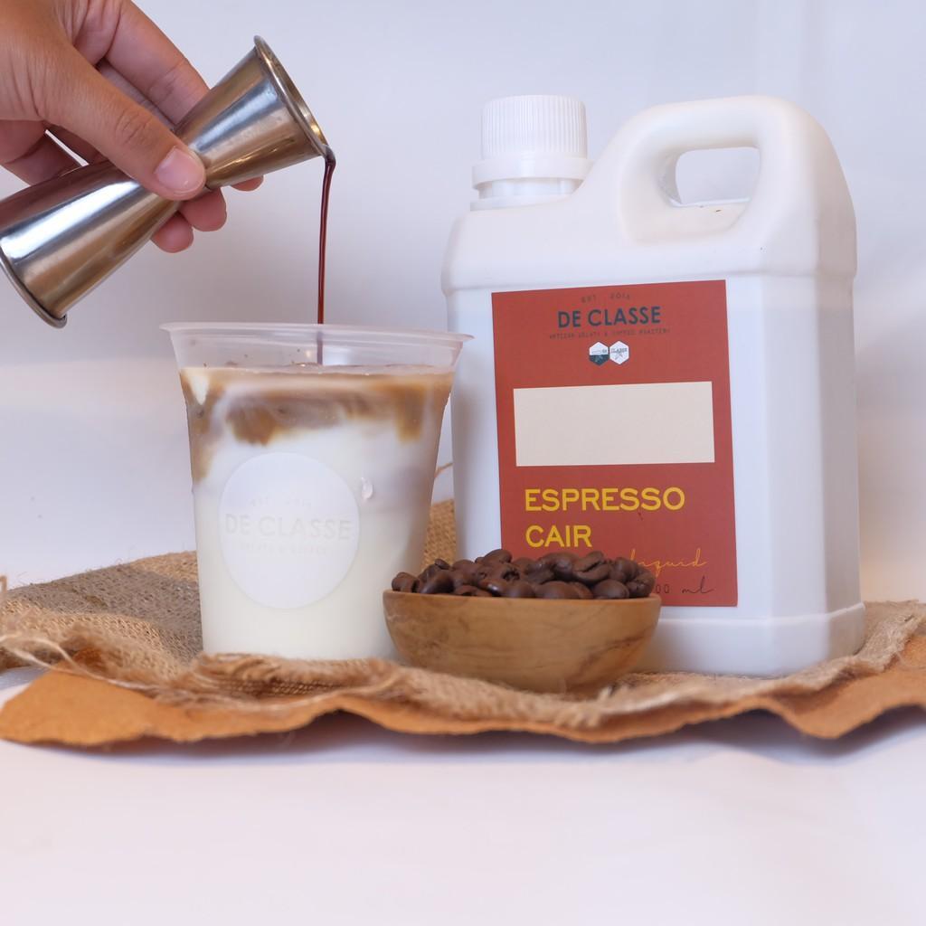 Espresso Cair 1000 Ml Konsentrat Kopi Murni Espresso Liquid Es Kopi Susu