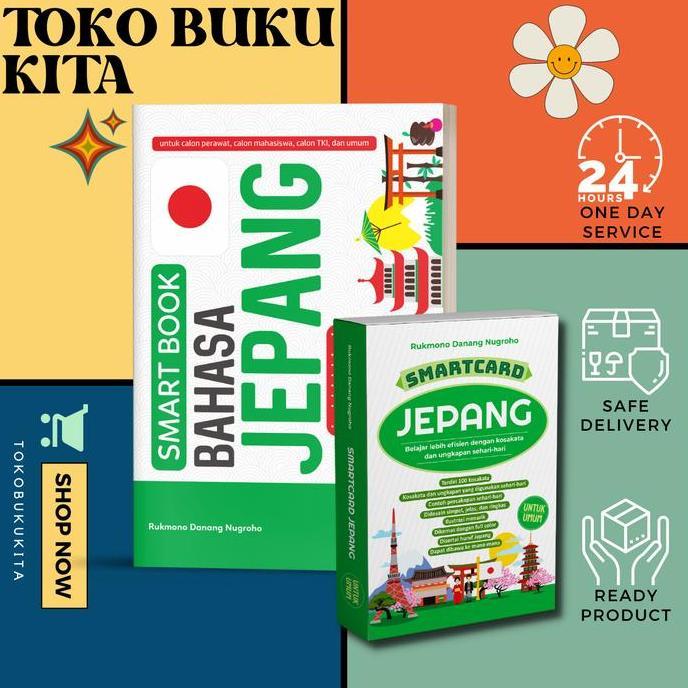 Belajar Bahasa Jepang Smartbook Jepang //  Buku Belajar Bahasa Jepang Untuk Pemula Kamus