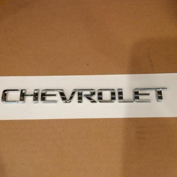 Emblem CHEVROLET / Tulisan CHEVROLET / logo CHEVROLET MURAH