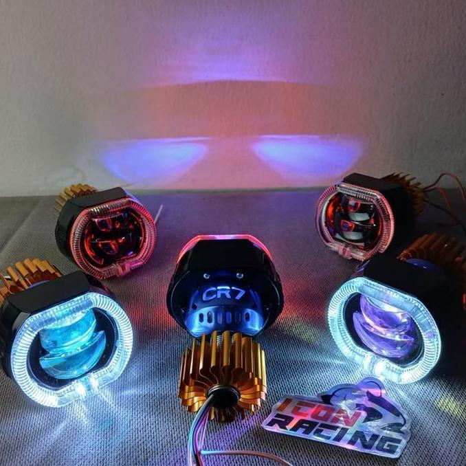 Biled Laser 2 mata lensa 2.5 inch SE 2107 CR7