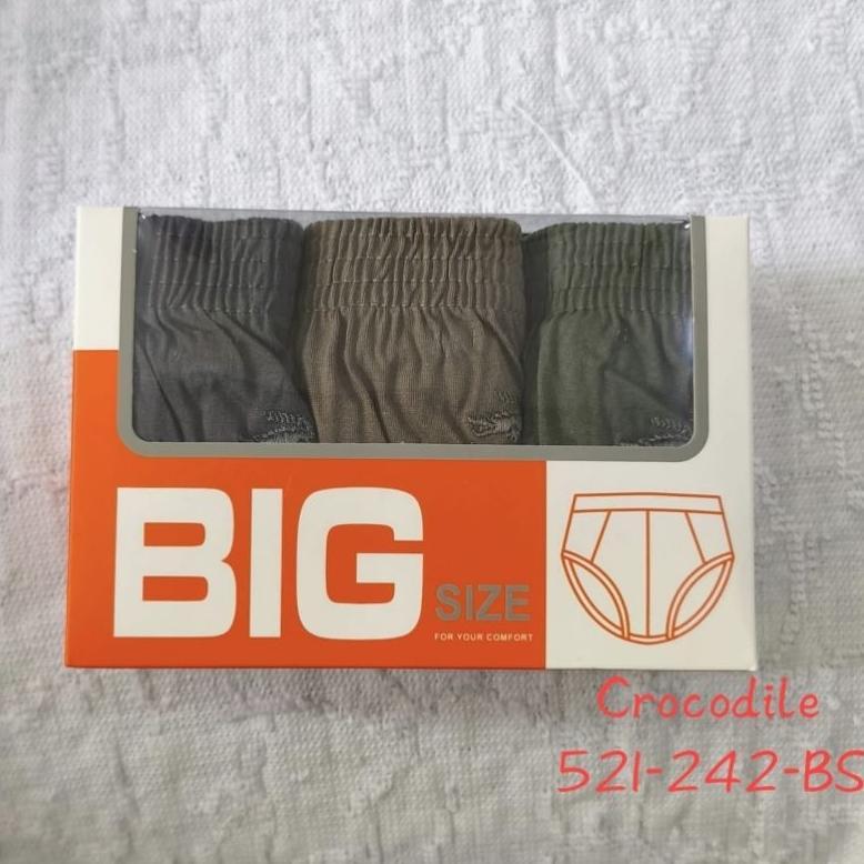 Crocodile Celana PRIA Brief BIG SIZE - Cd Pria JUMBO Original