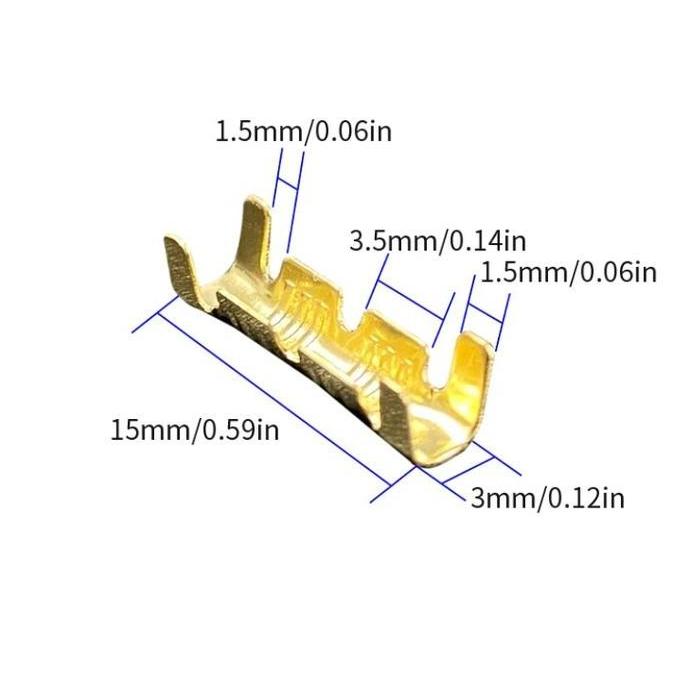 Konektor Kabel Terminal U Skun Penyambung Kabel Listrik U Cable connector Crimp Press Crimping murah