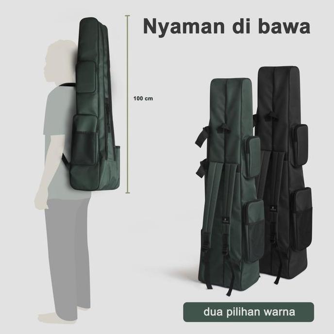 Tas Pancing Bahan Tebal Dan Premium Bahan Kanvas Terpal Jeep 120Cm