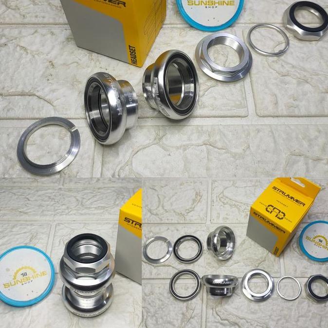 Headset Bearing STRUMMER EC30R Kom Fork Steertube Standard DRAT ULIR 25.4mm Tiang Stem Insert 22.2mm