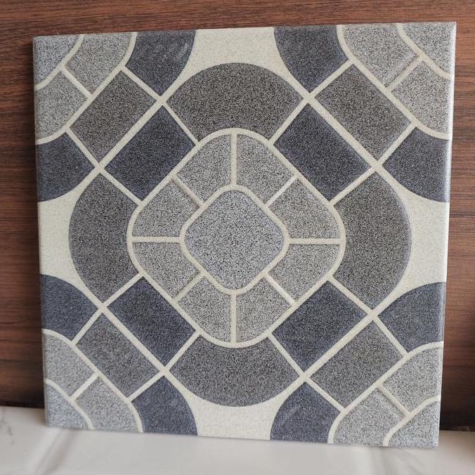 KERAMIK 25X25 BATIK ABU PUTIH BIRU