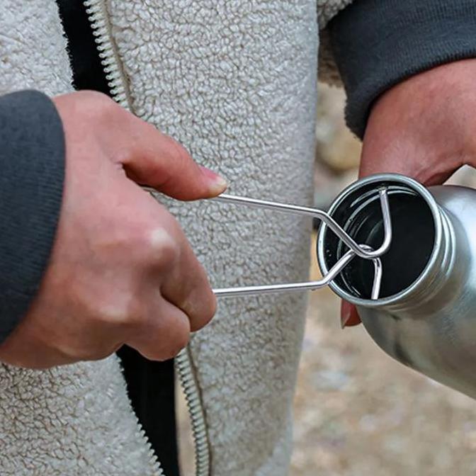 TERLARIS Camping Kettle Hanging Hook Camping Cooking Hanger Water Cup Pot Pan Cookware er Hanging Ho