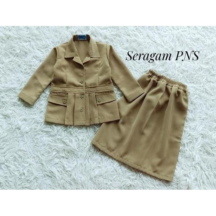 TERLARIS Baju Guru Khaki Kostum Karnaval Anak dan Bayi Laki-Laki READY STOCK