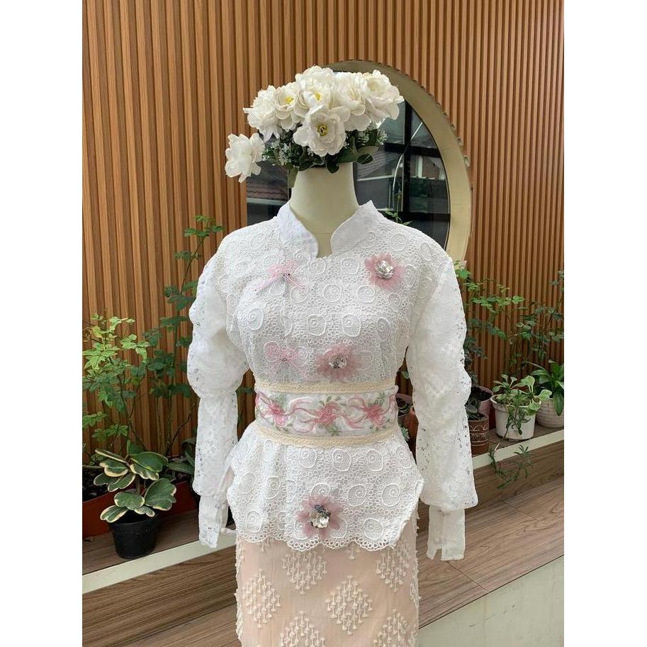 Beachylooks Mintira Baju Lebaran Outfit Raya Kebaya Wisuda Kondangan atasan simple elegant