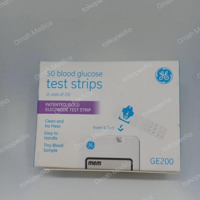Strip Gula Darah GE200 / Blood Glucose GE 200 isi 50