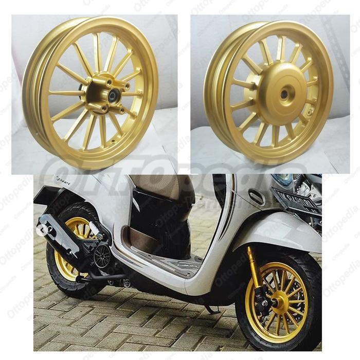 Velg Pelek V Rossi Galaxy Ring 12 All New Scoopy  Uk 215/250 B14 Original