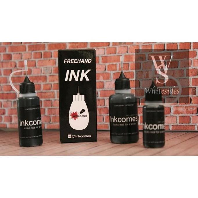 50Ml 11 Jarum - Inkcomes Tinta Tattoo Temporary Temporer Inkbox Kualitas Terbaik Harga Termurah