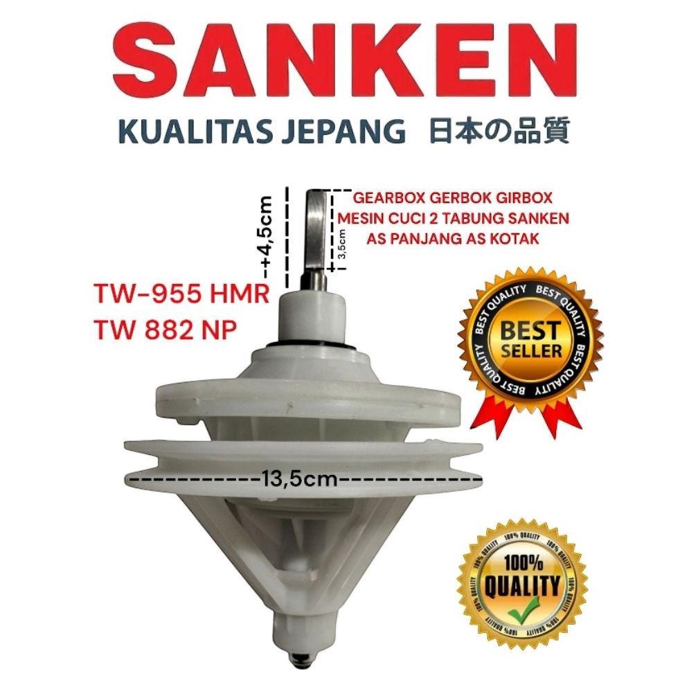 GEARBOX GIRBOK Mesin Cuci Sanken As Kotak TW-955 HMR/TW 882 NP