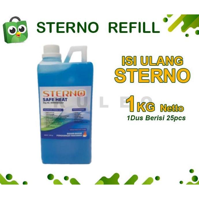 Bestone- Sterno Gel Biru 1Kg Refill - sterno refill 800ml