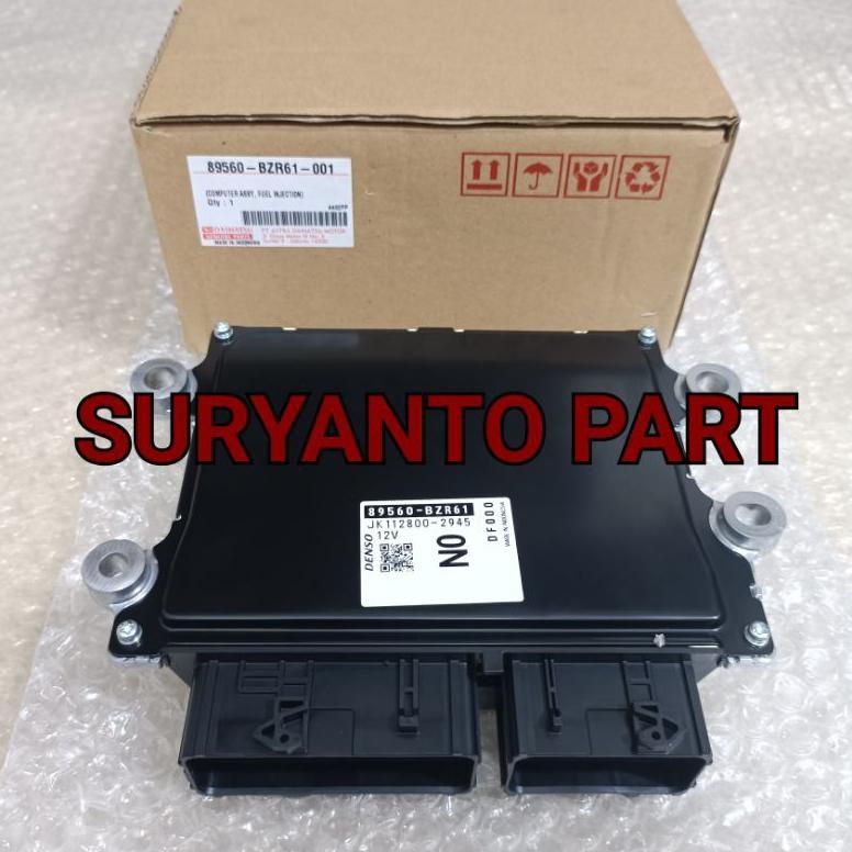 Ecu Komputer Computer Control Engine Mesin Daihatsu toyota Calya Sigra 89560-BZR60 Sub 89560-BZR61 A