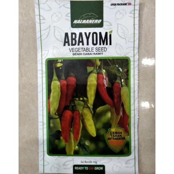 Benih Cabe Rawit ABAYOMI 10 Gram Halbanero - Bibit Cabai ABAYOMI - CRM