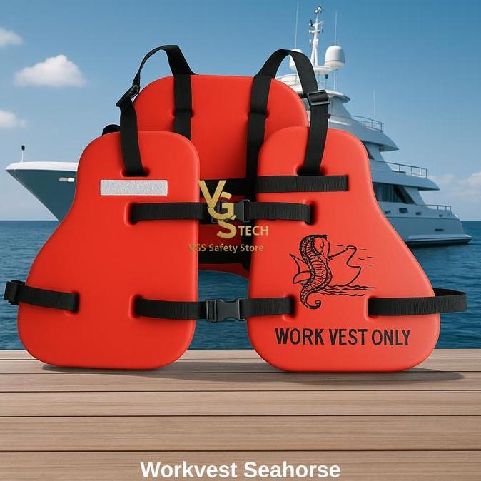 Life Jacket Pelampung Work Vest Seahorse Pelampung Life Jacket