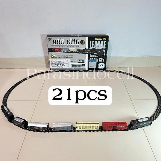 Berkualitas Mainan Kereta Api Rail King Ukuran Besar - Kereta Api Edukatif