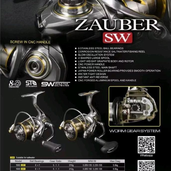 Promo, Reel Ryobi Zauber Sw 2500 Hp | 3000 Hp