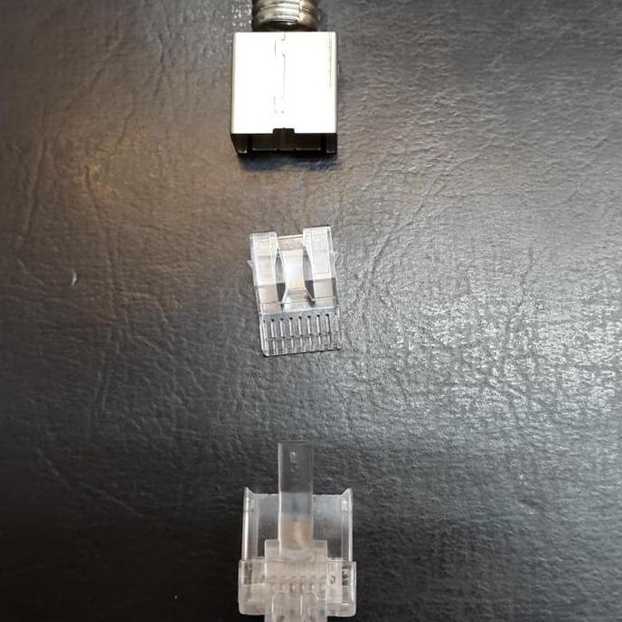 Promo konektor rj45 cat 6 amp (commscope) original / rj 45 amp cat 6 Diskon