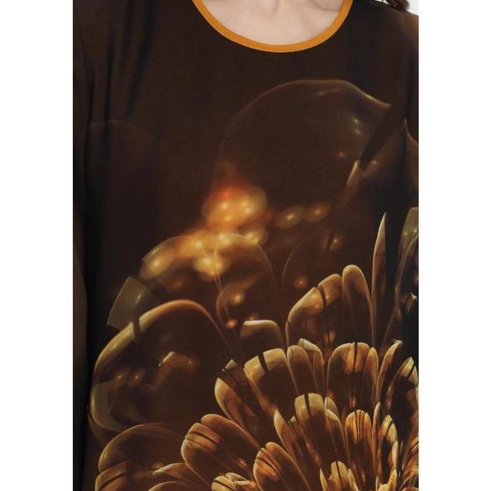 Floral Tunik Black By Brilliant Girl