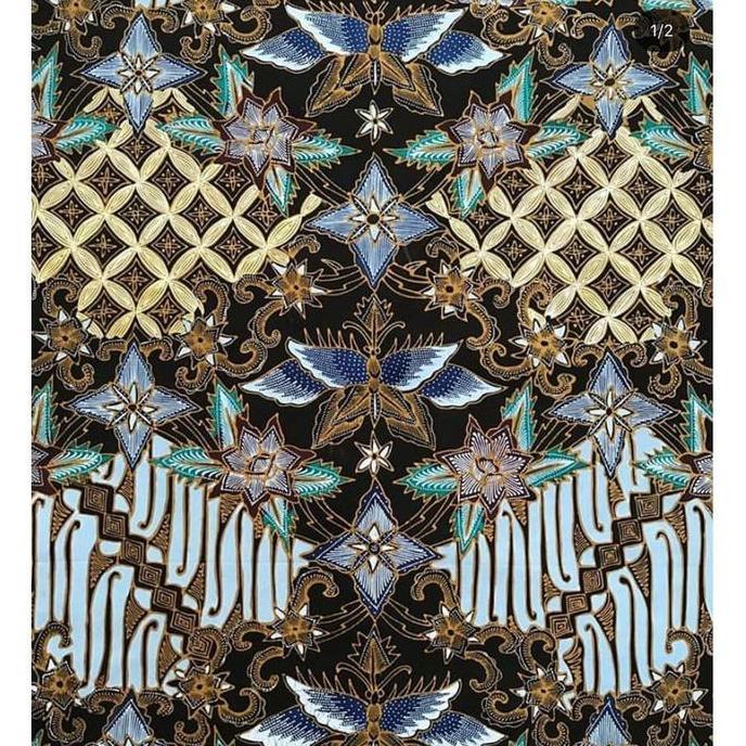 Kain batik sutra asli kode A