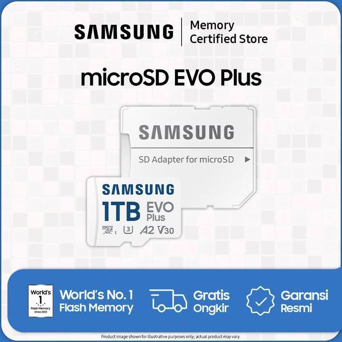 Rhqctwpn73- Samsung Microsd Evo Plus Uhs-I - Microsdxc - 64Gb / 128Gb / 256Gb / 512Gb / 1Tb