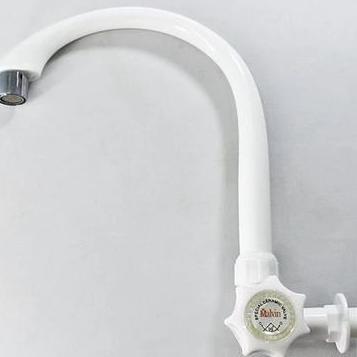 Onixcia- Kran Angsa Wastafel Air Cuci Piring Dapur Plastik Pvc Malvin