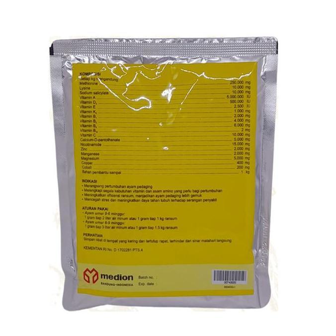 Brixd- Medion Neobro 250 Gram Vitamin Ayam Neobro Suplemen Penggemuk Ayam Neo Bro Obat Gemuk Ayam Bu
